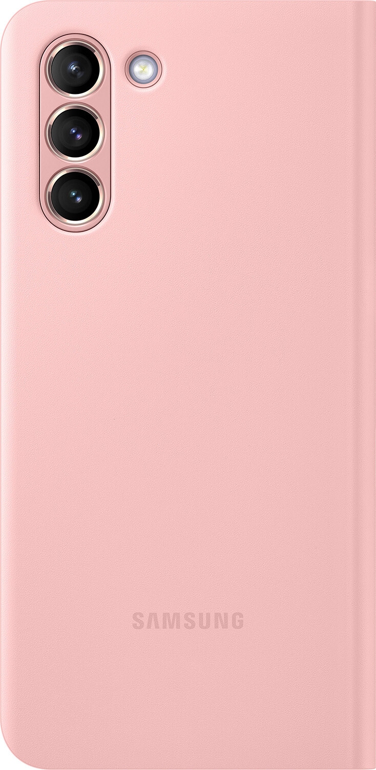 Чохол-книжка Samsung LED View Cover для Samsung Galaxy S21 (EF-NG991PPEGRU) Pink 3 - Фото 3