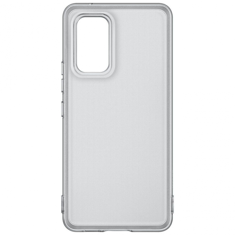 Чохол Samsung Soft Clear Cover для Samsung Galaxy A53 (A536) (EF-QA536TBEGRU) Black 2 - Фото 2
