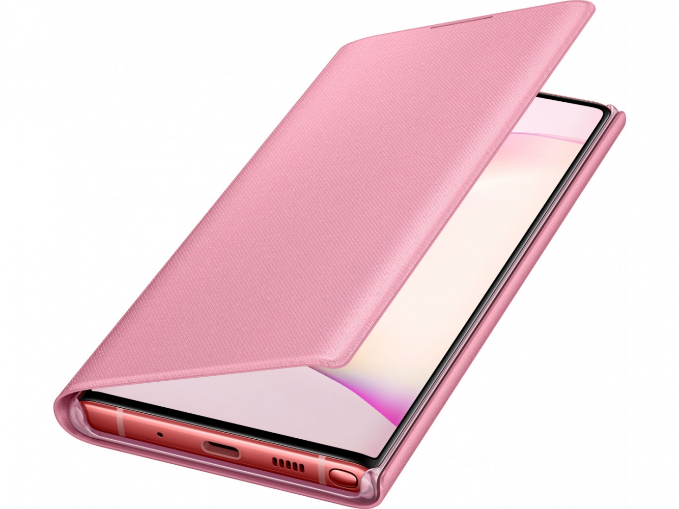 Чохол Samsung LED View Cover для Samsung Galaxy Note 10 (EF-NN970PPEGRU) Pink 0 - Фото 1