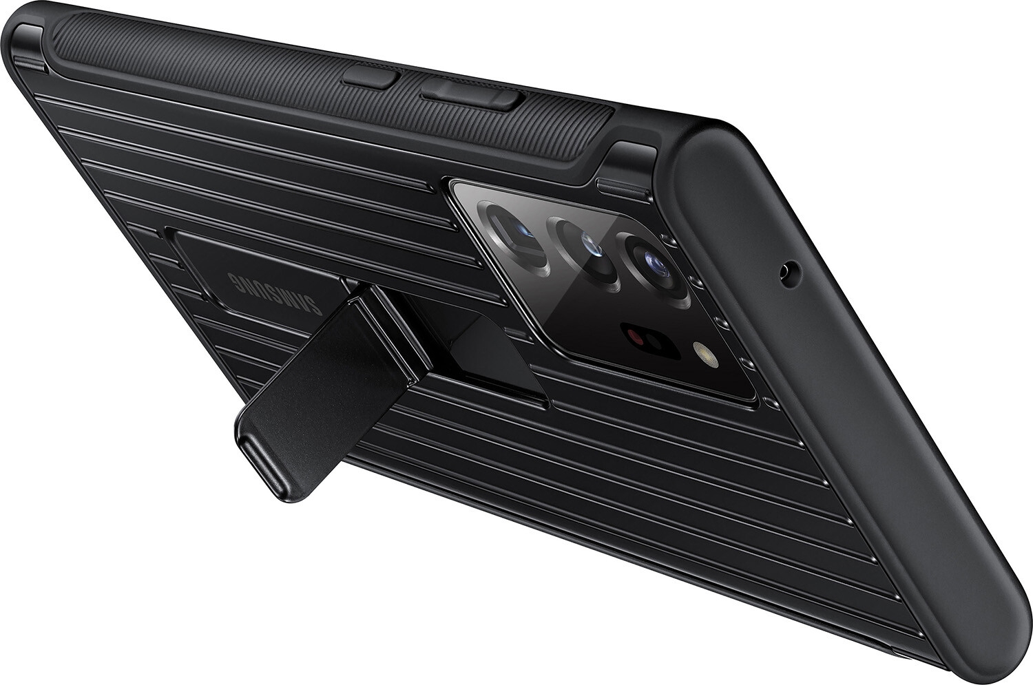 Чохол-накладка Samsung Protective Standing Cover для Samsung Galaxy Note 20 Ultra (EF-RN985CBEGRU) Black 4 - Фото 4