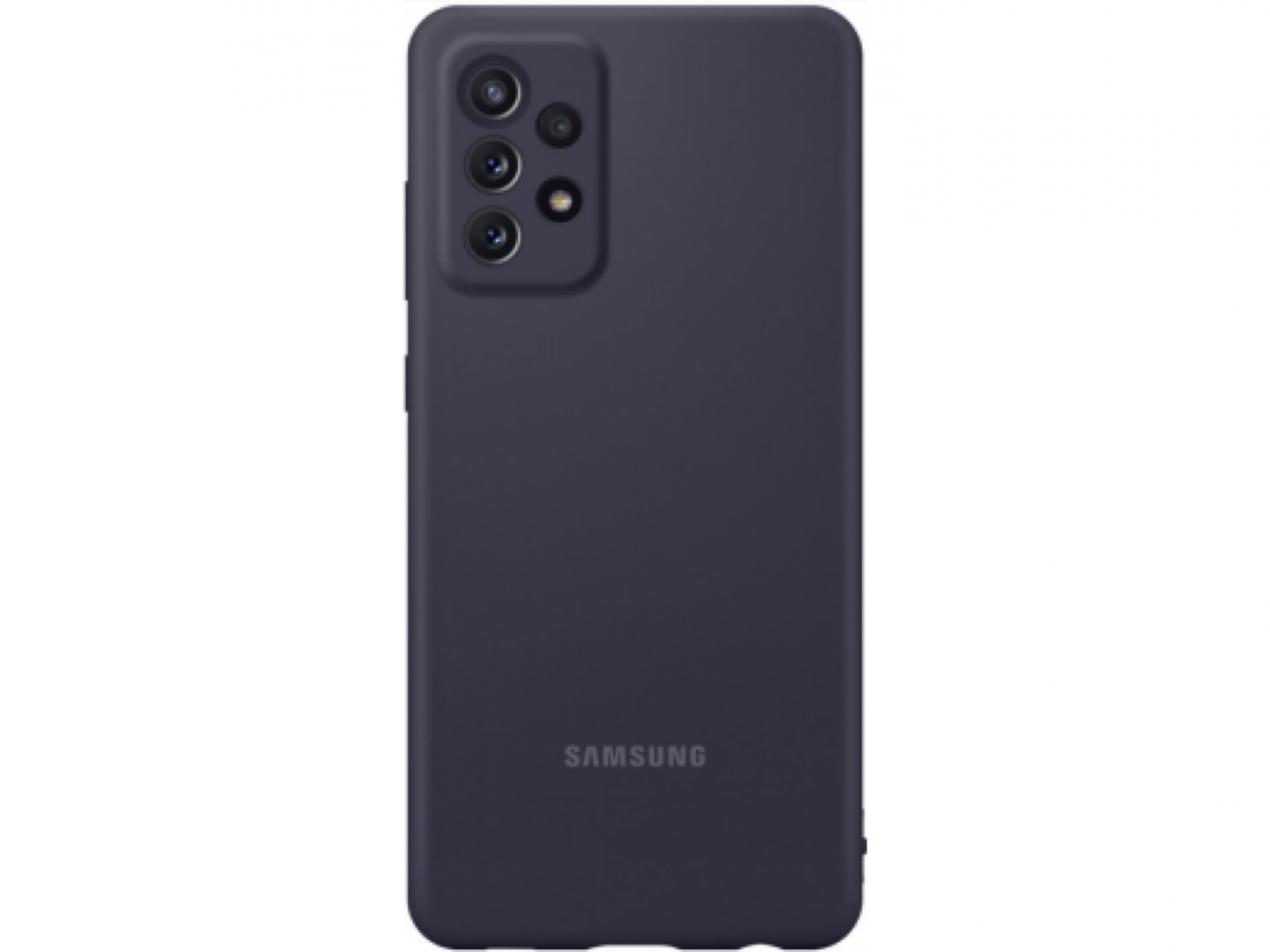 Панель Silicone Cover для Samsung Galaxy A52 (A525) EF-PA525TBEGRU Black 2 - Фото 2