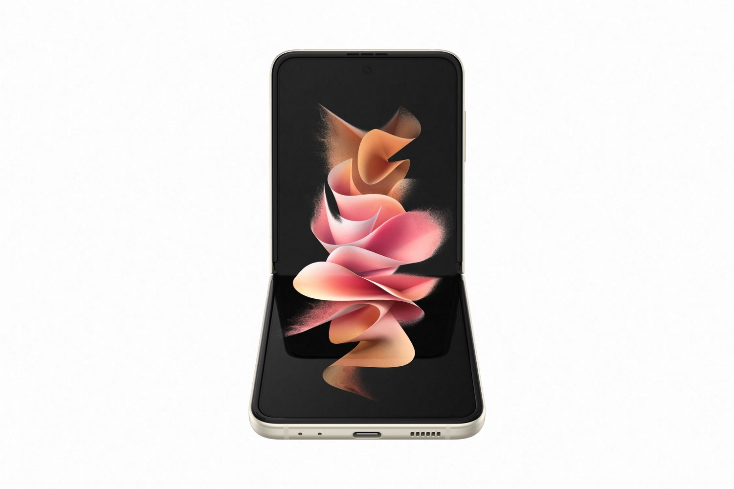 Смартфон Samsung Galaxy Flip3 8/128Gb (SM-F711BZEASEK) Cream 3 - Фото 3
