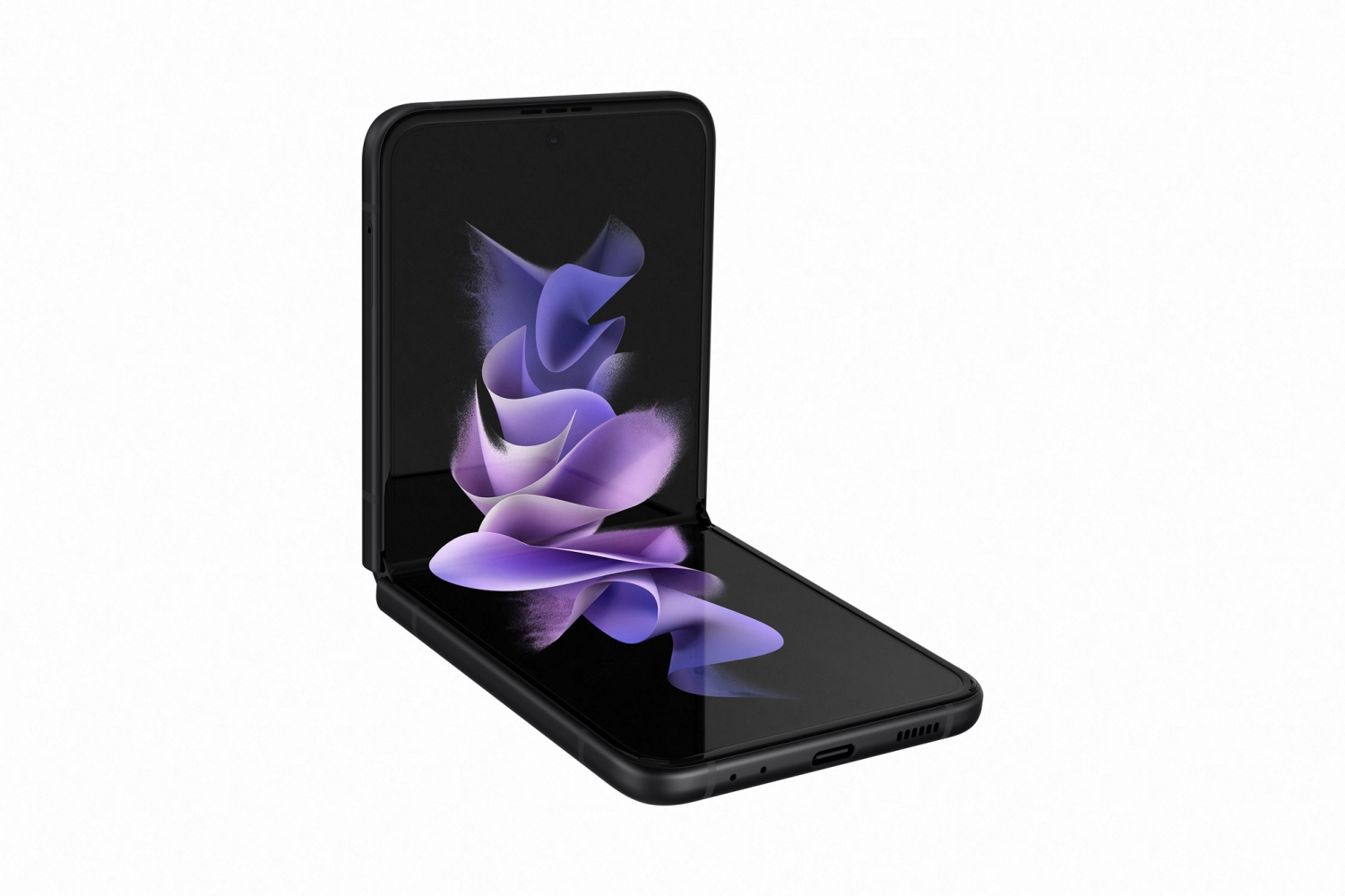 Смартфон Samsung Galaxy Flip3 8/128Gb (SM-F711BZKASEK) Phantom Black 0 - Фото 1