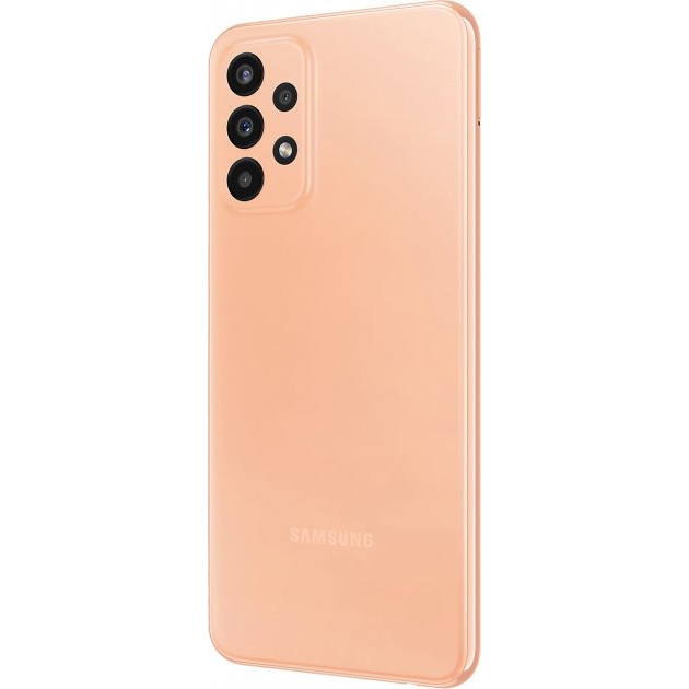 Смартфон Samsung Galaxy A23 6/128GB (SM-A235FZOKSEK) Orange 4 - Фото 4