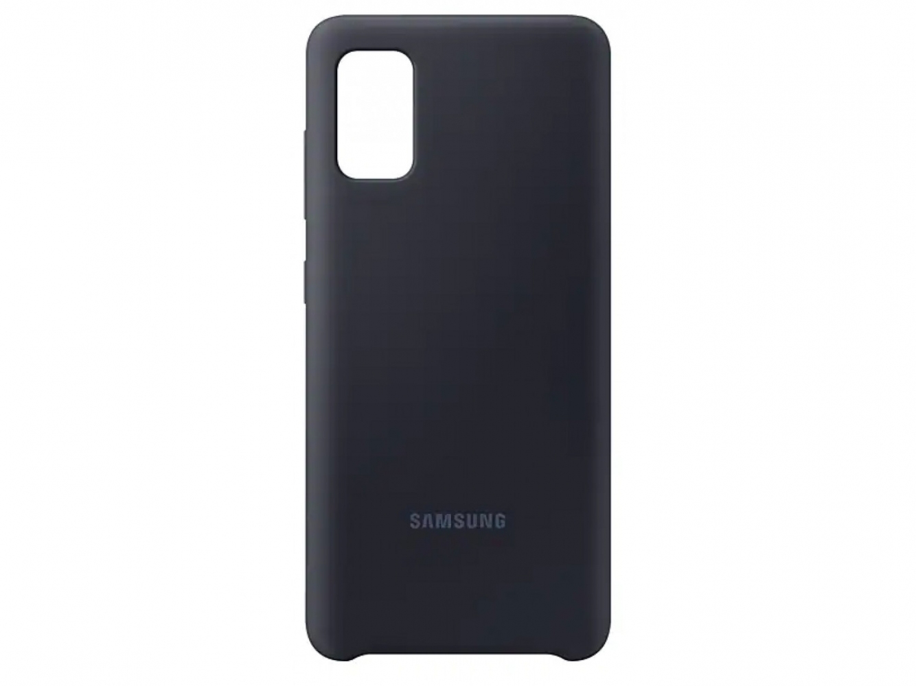 Накладка Samsung Silicone Cover для Samsung Galaxy A41 (EF-PA415TBEGRU) Black 5 - Фото 5