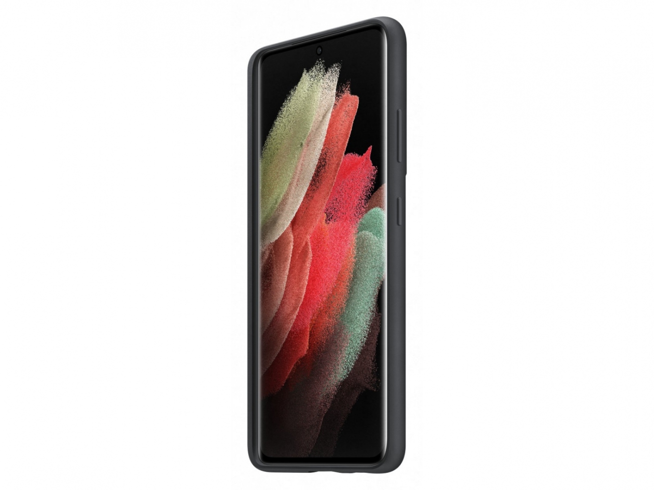 Панель Samsung Silicone Cover with S Pen для Samsung Galaxy S21 Ultra (EF-PG99PTBEGRU) Black  3 - Фото 3