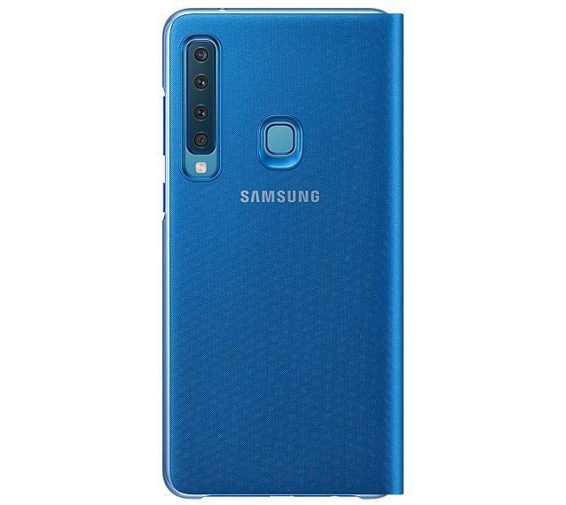 Чехол-книжка Samsung Wallet Cover для Samsung Galaxy A9 2018 (EF-WA920PLEGRU) Blue 0 - Фото 1
