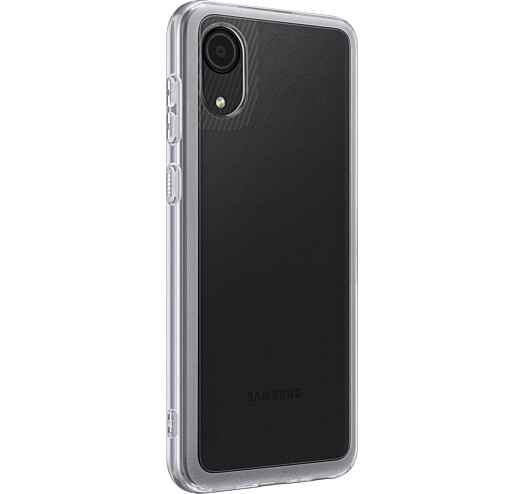 Чохол Samsung Soft Clear Cover для Samsung Galaxy A03 Core (A032) (EF-QA032TTEGRU) Transparent 2 - Фото 2