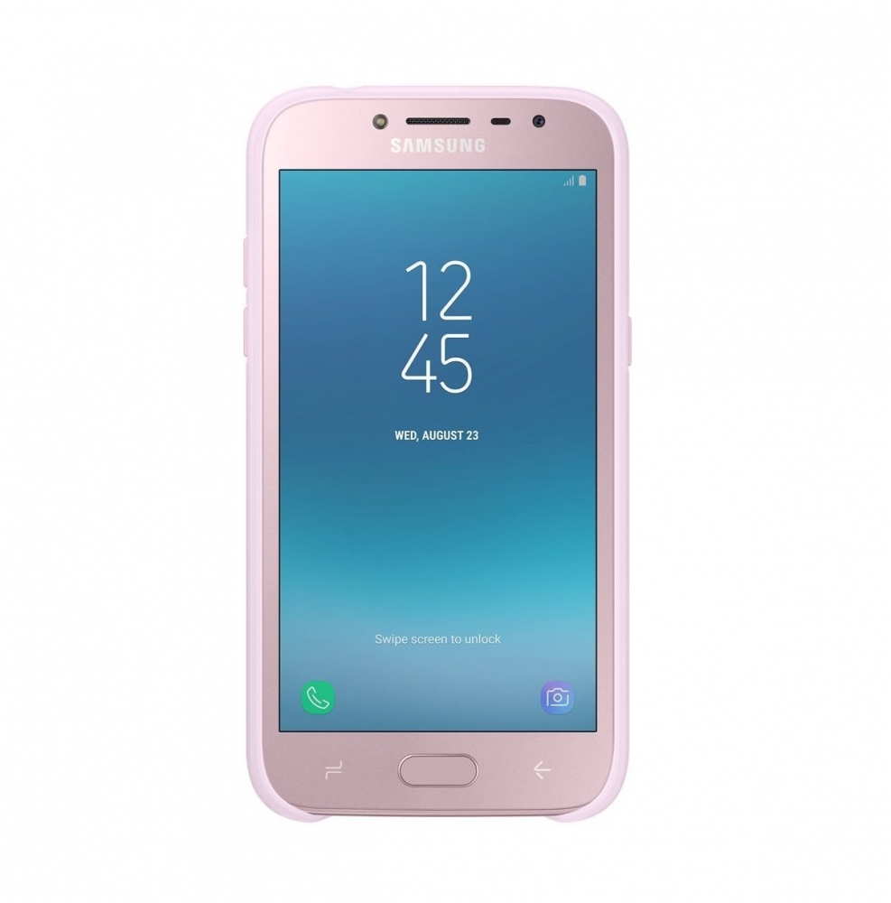 Панель Samsung Dual Layer Cover J2 2018 (EF-PJ250CPEGRU) Pink 7 - Фото 7