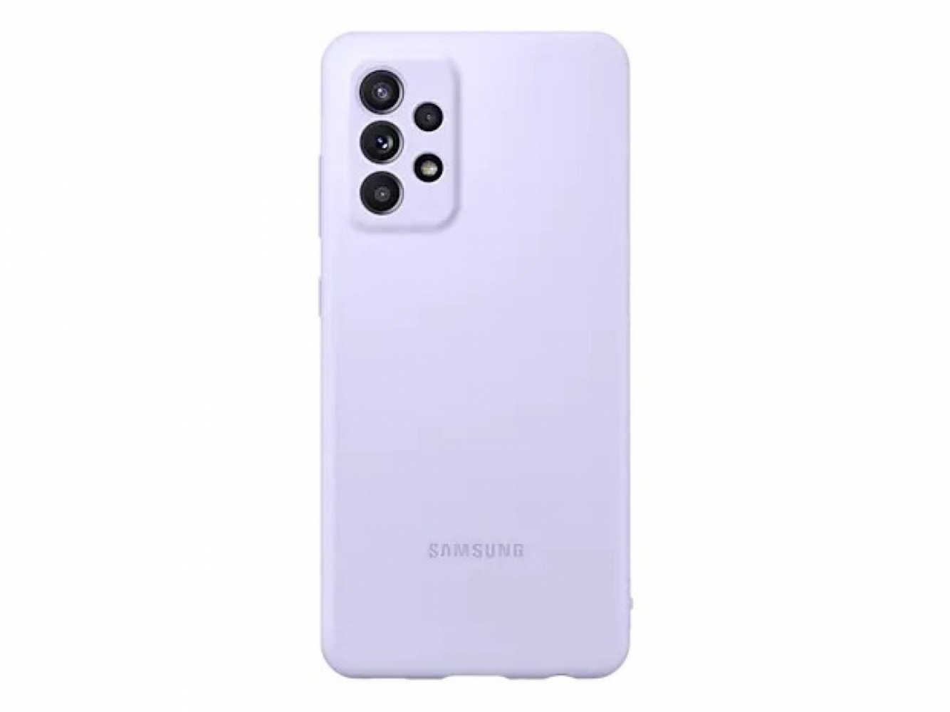 Панель Silicone Cover для Samsung Galaxy A52 (A525) EF-PA525TVEGRU Violet 5 - Фото 5