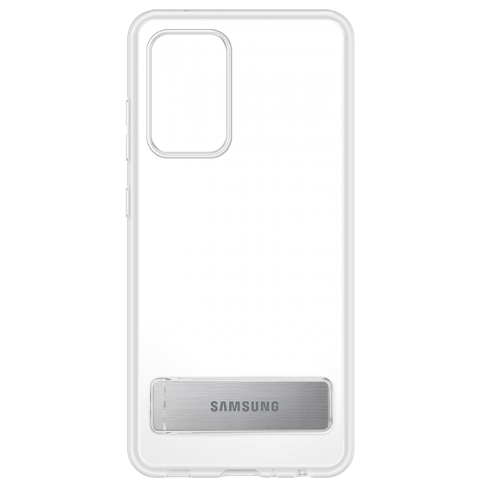 Чехол-накладка Clear Standing Cover для Samsung Galaxy A52 (A525) EF-JA525CTEGRU Transparent 0 - Фото 1