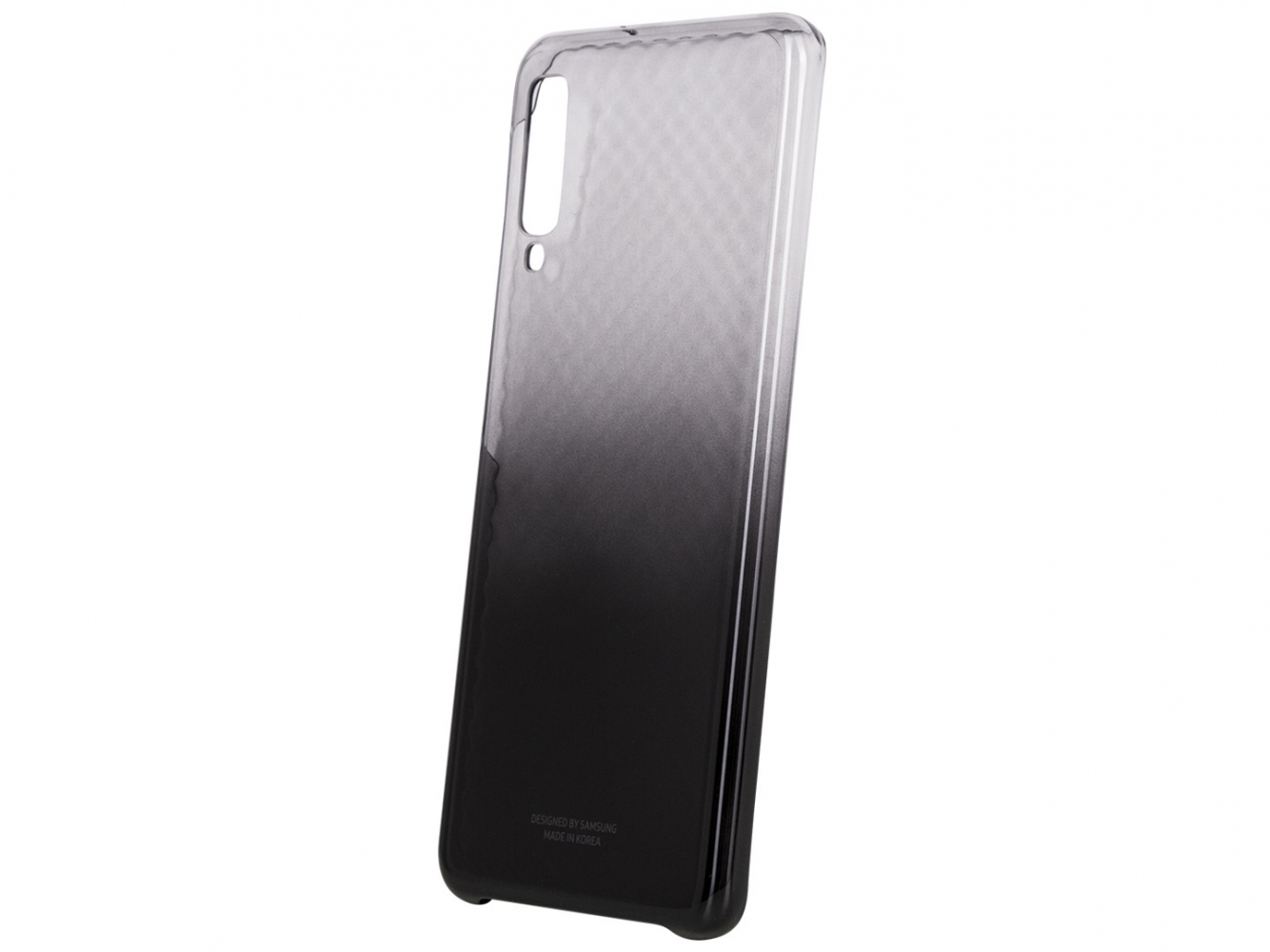 Чехол Samsung Gradation Cover для Samsung Galaxy A7 2018 A750F (EF-AA750CBEGRU) Black 3 - Фото 3