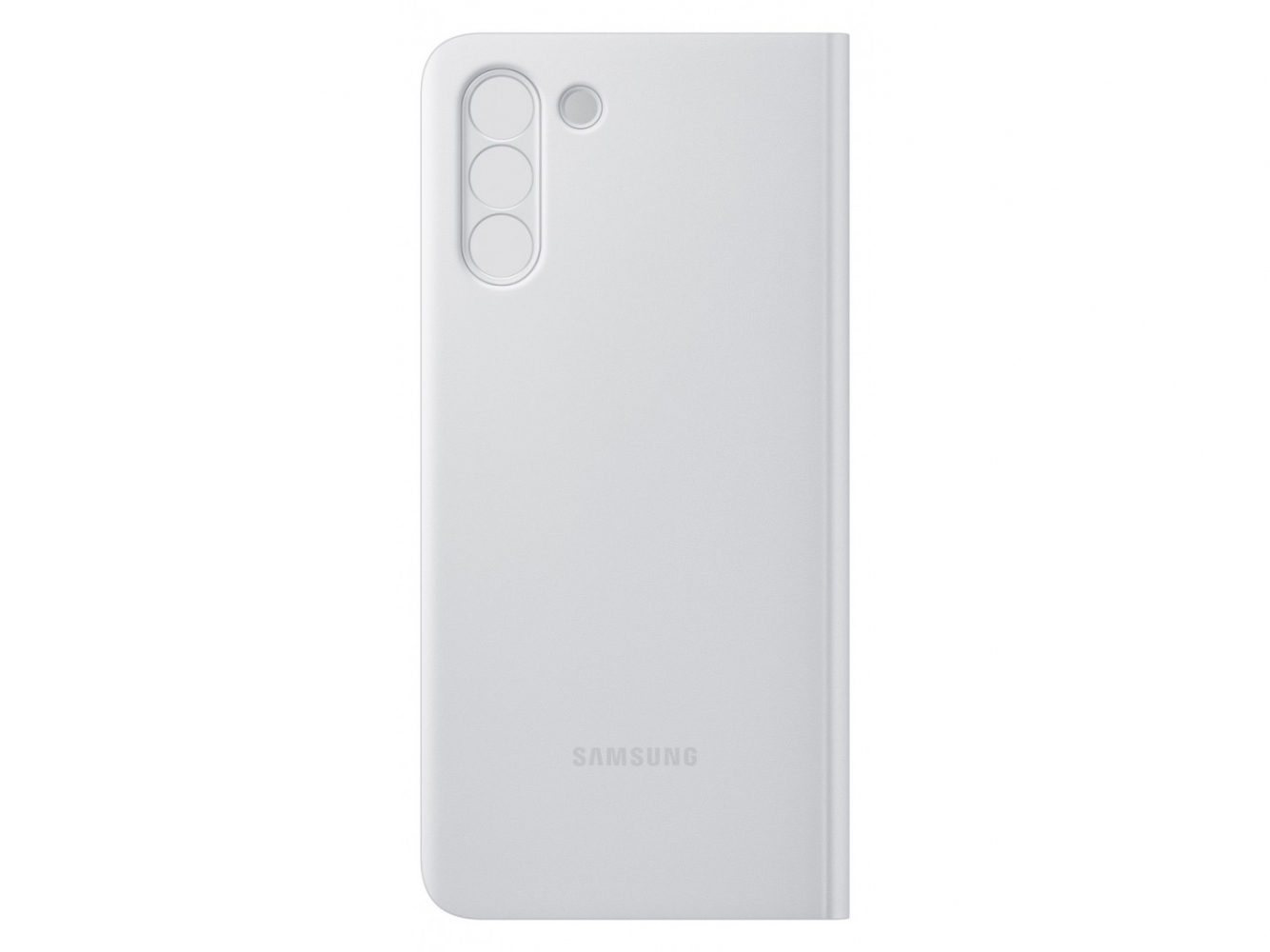 Чохол-книжка Samsung Clear View Cover для Samsung Galaxy S21 Plus (EF-ZG996CJEGRU) Light Gray 4 - Фото 4
