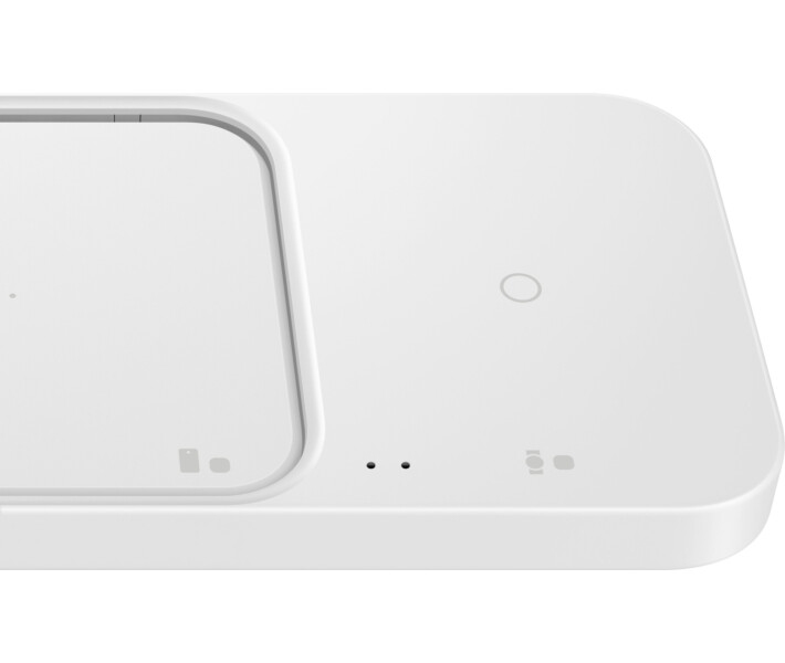 Бездротовий зарядний пристрій Samsung Wireless Charger Pad Duo 15W (EP-P5400TWRGRU) White 5 - Фото 5
