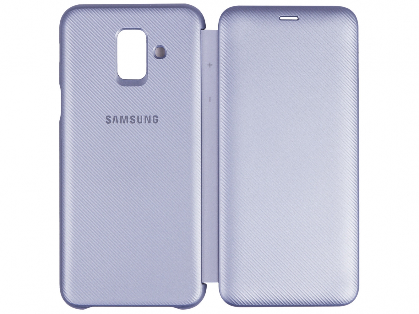 Чехол-книжка Samsung Flip wallet cover A6 2018 (EF-WA600CVEGRU) Violet 2 - Фото 2