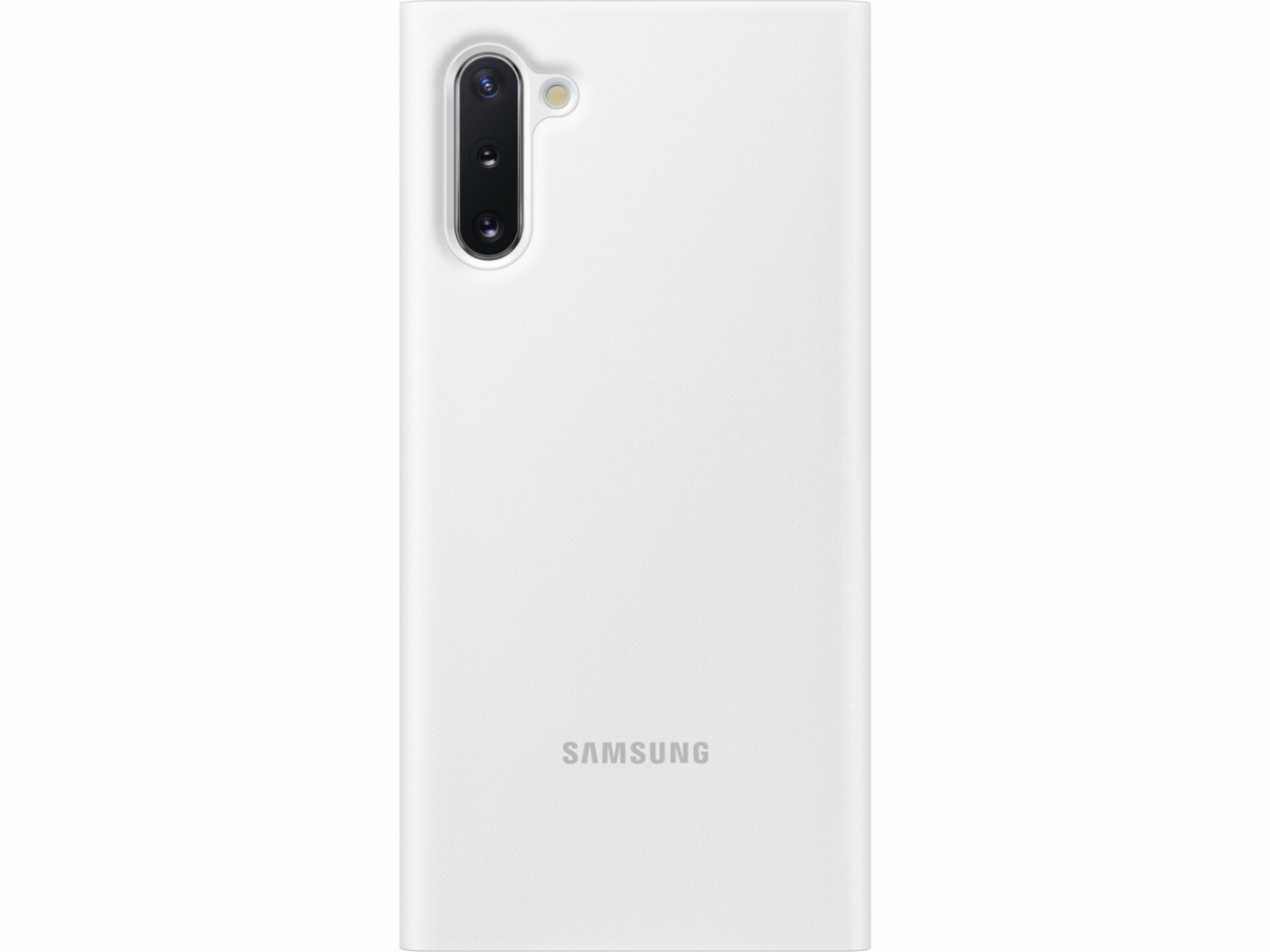 Чохол Samsung LED View Cover для Samsung Galaxy Note 10 (EF-NN970PWEGRU) White 3 - Фото 3