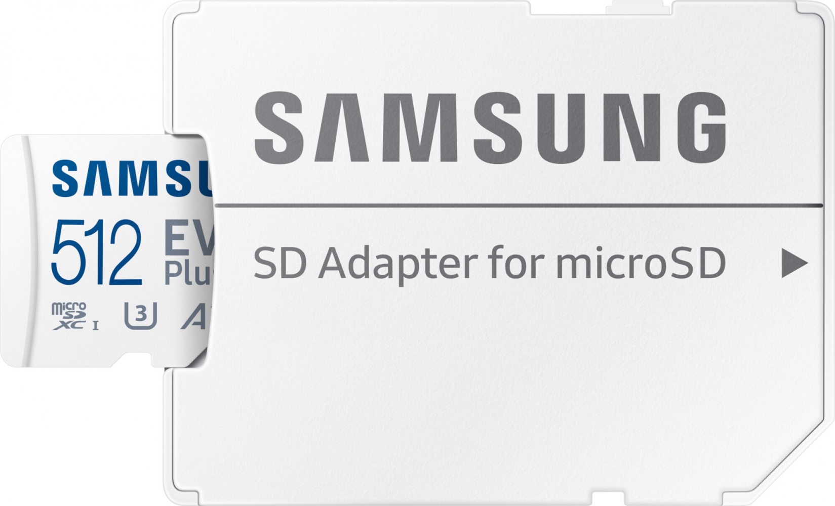 Карта памяти Samsung EVO Plus microSDXC 512GB UHS-I Class 10 + SD-адаптер (MB-MC512KA/RU) 3 - Фото 3