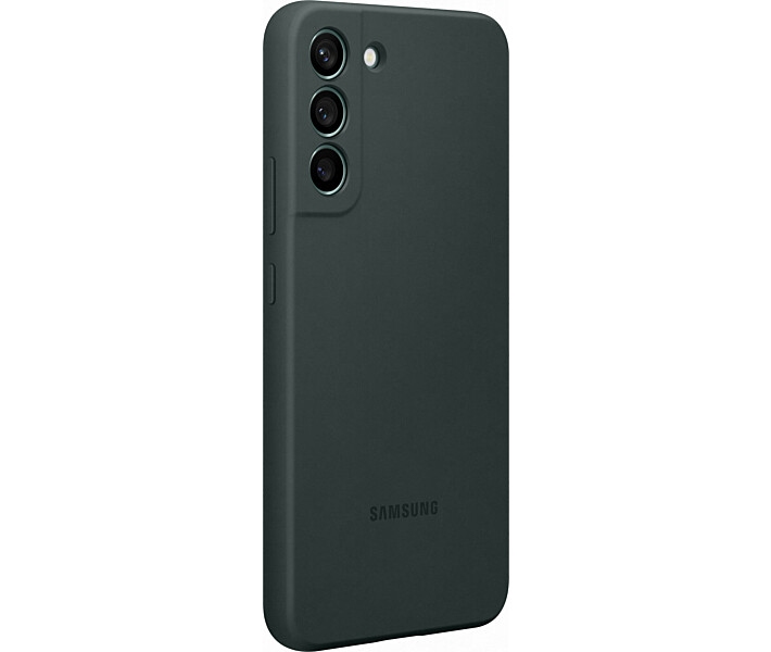 Панель Samsung Silicone Cover для Samsung Galaxy S22 Plus (EF-PS906TGEGRU) Forest Green 2 - Фото 2