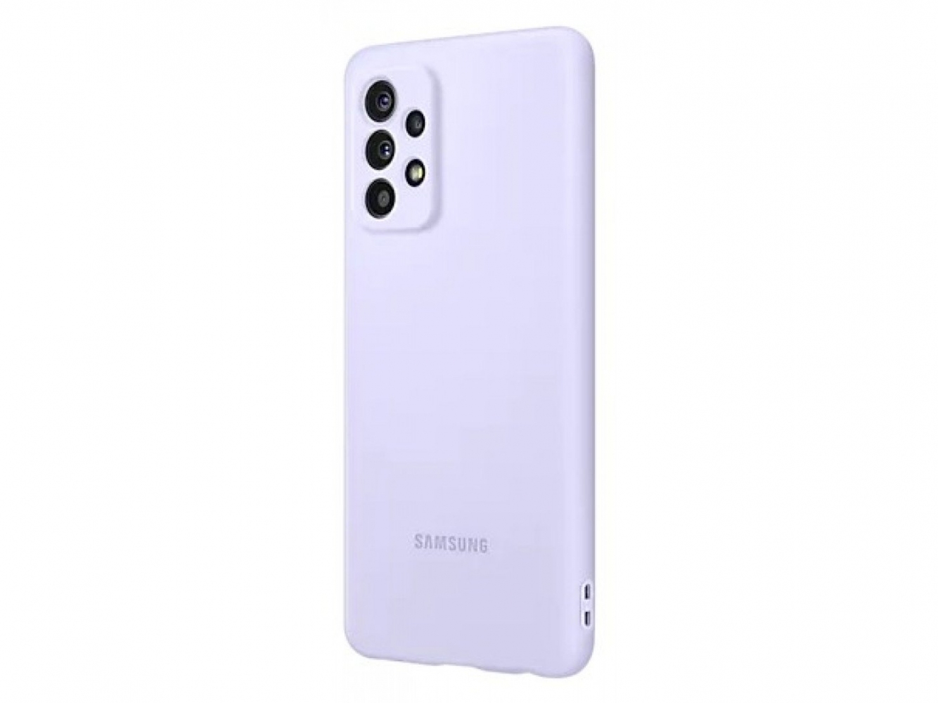 Панель Silicone Cover для Samsung Galaxy A52 (A525) EF-PA525TVEGRU Violet 4 - Фото 4