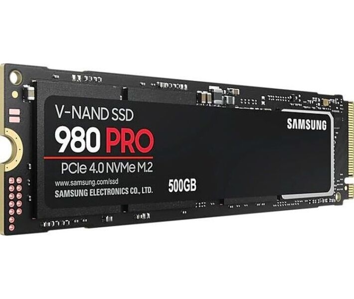 Жесткий диск Samsung 980 Pro 500GB M.2 PCIe 4.0 x4 V-NAND 3bit MLC (MZ-V8P500BW) 2 - Фото 2