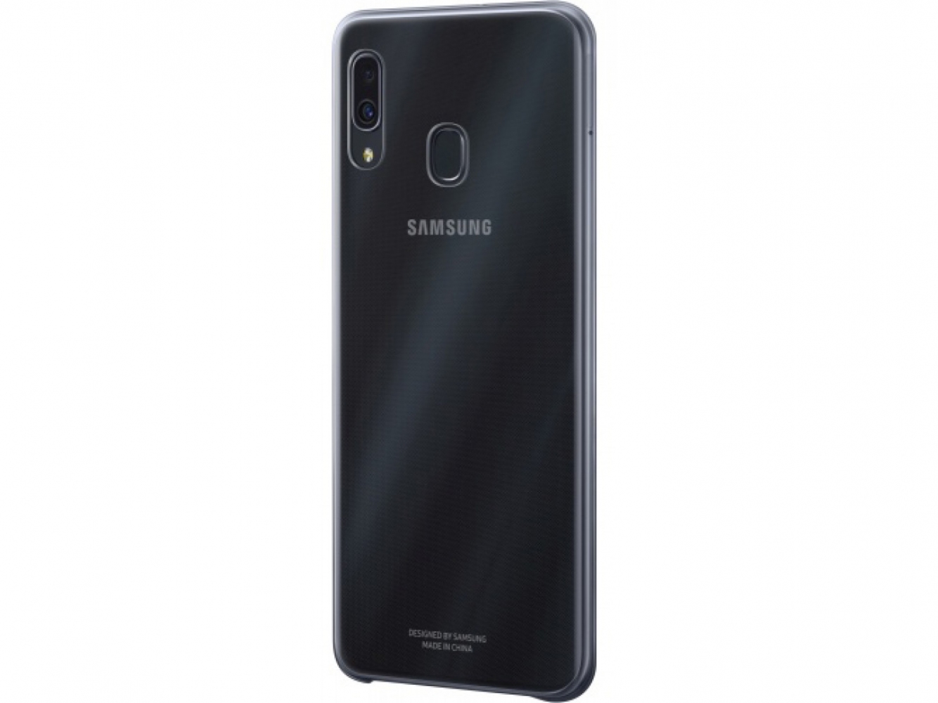 Чехол Samsung Gradation Cover для Samsung Galaxy A30 (EF-AA305CBEGRU) Black 0 - Фото 1