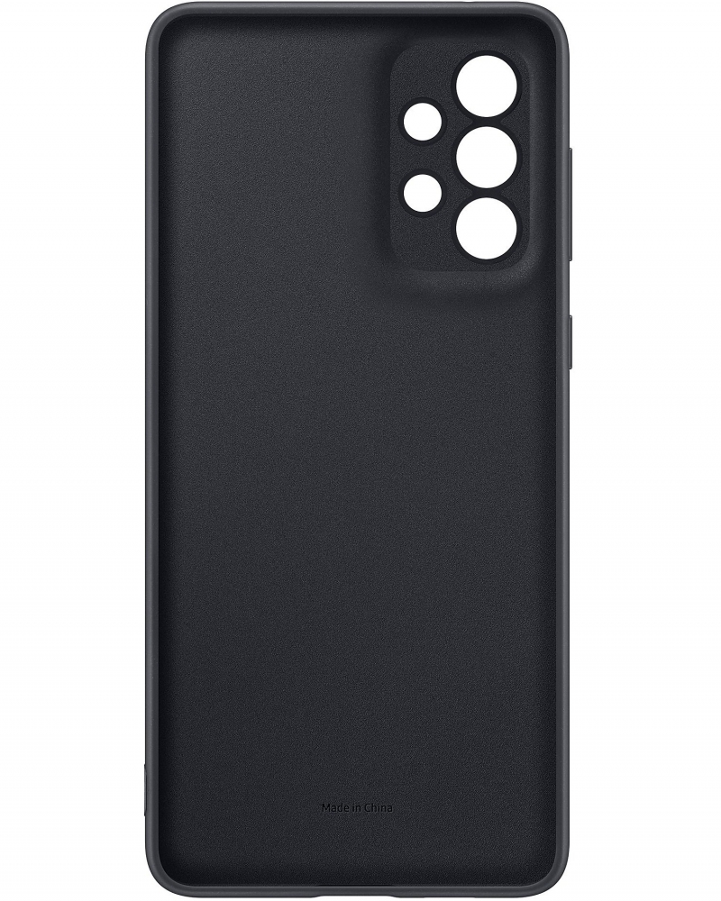 Панель Silicone Cover для Samsung Galaxy A73 EF-PA736TBEGRU Black 3 - Фото 3