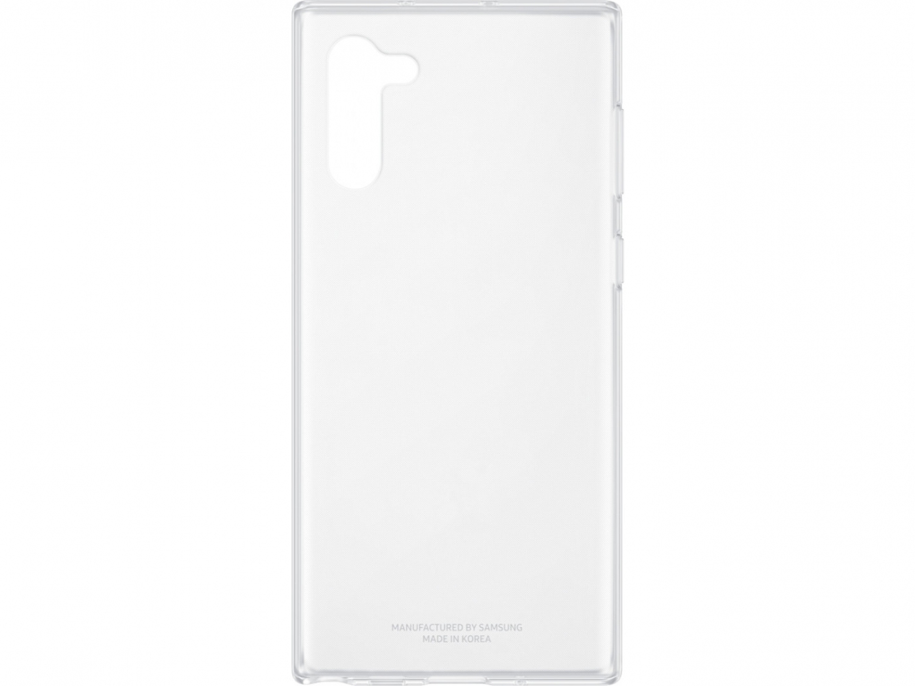 Чохол Samsung Clear Cover для Samsung Galaxy Note 10 (EF-QN970TTEGRU) Transparent 2 - Фото 2