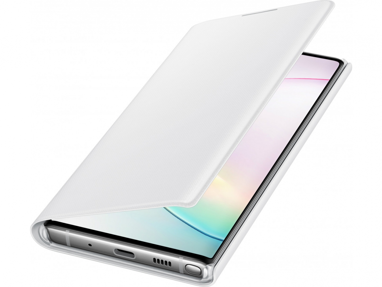 Чохол Samsung LED View Cover для Samsung Galaxy Note 10 (EF-NN970PWEGRU) White 0 - Фото 1