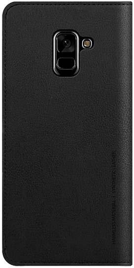 Чохол-книжка Samsung Flip wallet leather cover A8+ 2018 (GP-A730KDCFAAA) Black 0 - Фото 1