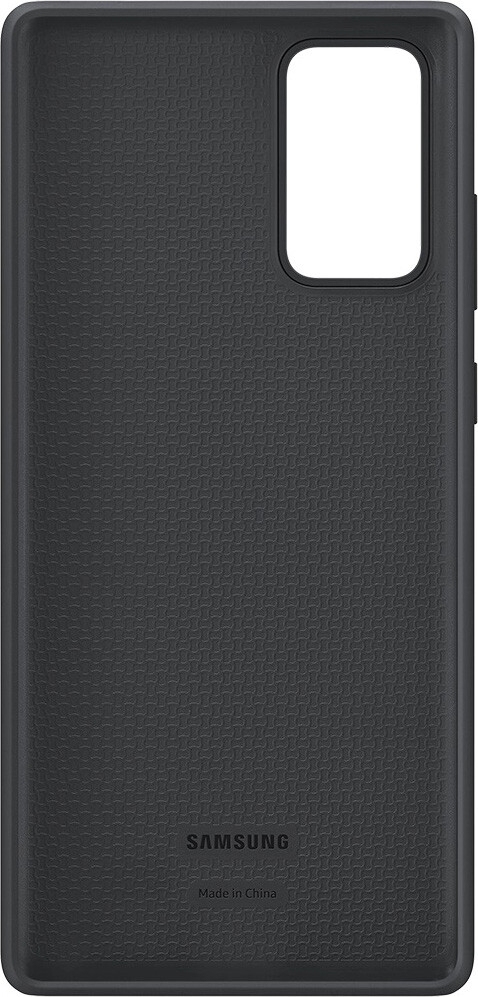 Накладка Samsung Silicone Cover для Samsung Galaxy Note 20 (EF-PN980TBEGRU) Black 0 - Фото 1