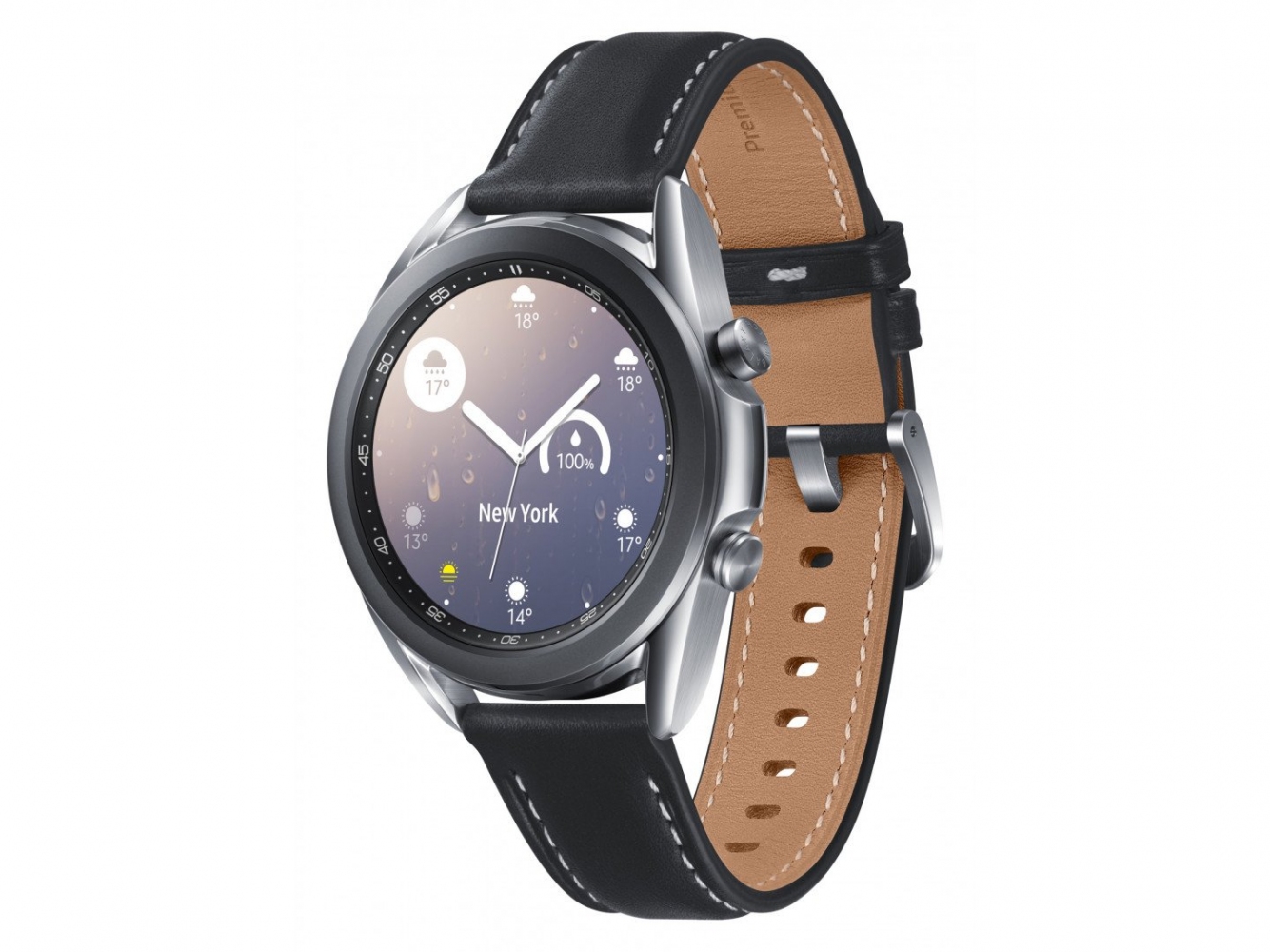 Смарт годинник Samsung Galaxy Watch 3 41mm (SM-R850NZSASEK) Silver 0 - Фото 1