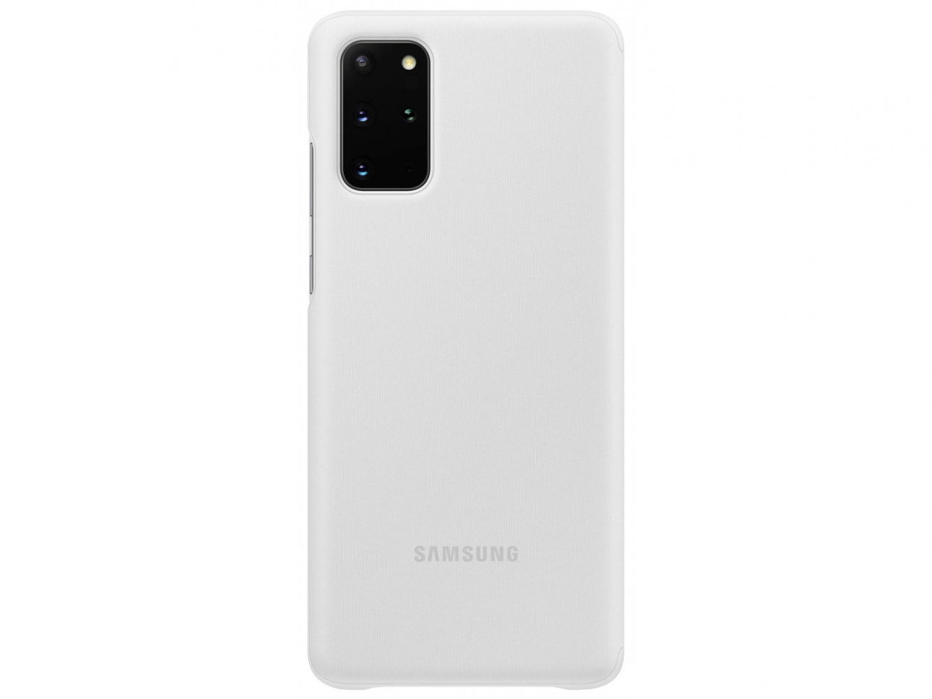 Чехол-книжка Samsung Clear View Cover для Samsung Galaxy S20 Plus (EF-ZG985CWEGRU) White 3 - Фото 3