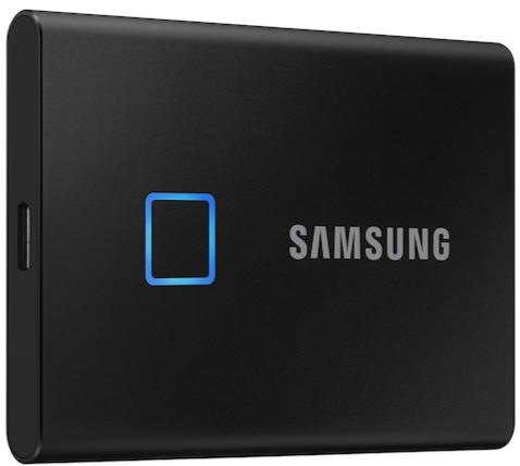 Жесткий диск Samsung Portable SSD T7 TOUCH 1TB USB 3.2 Type-C (MU-PC1T0K/WW) External Black 3 - Фото 3