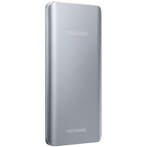 Портативна батарея Samsung Fast Charging Battery Pack 5200 mAh Silver (EB-PN920USRGRU) 1 - Фото 1