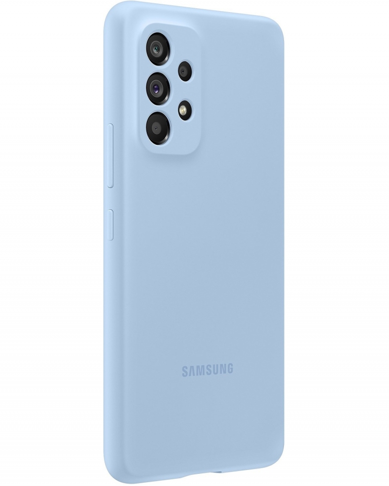Панель Silicone Cover для Samsung Galaxy A53 EF-PA536TLEGRU Artic Blue 0 - Фото 1