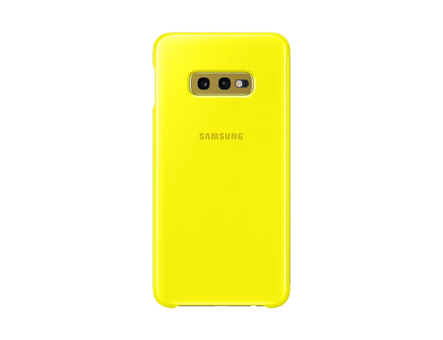 Чохол-книжка Samsung Clear View Cover для Samsung Galaxy S10e (EF-ZG970CYEGRU) Yellow 2 - Фото 2