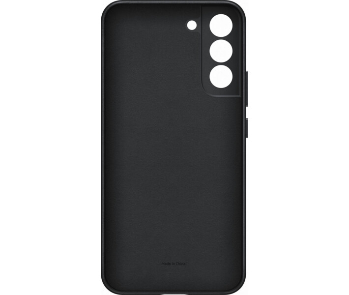 Панель Samsung Leather Cover для Samsung Galaxy S22 Plus (EF-VS906LBEGRU) Black 4 - Фото 4