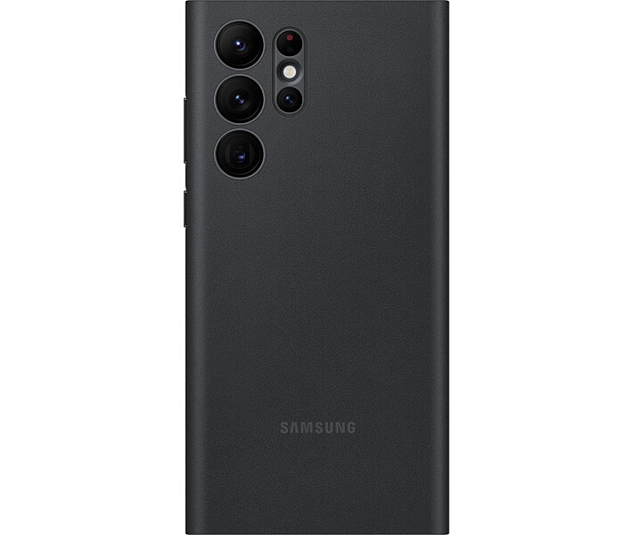 Чехол-книжка Samsung Smart LED View Cover для Samsung Galaxy S22 Ultra (EF-NS908PBEGRU) Black 0 - Фото 1