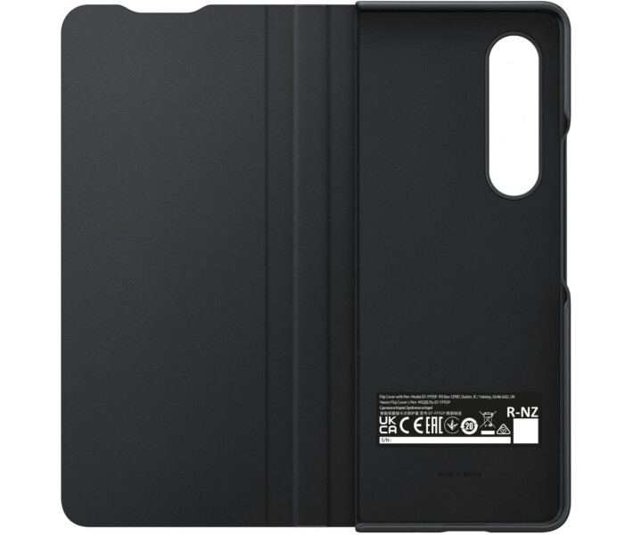 Чехол-книжка Clear View Cover with S Pen для Z Fold3 (EF-FF92PCBEGRU) Black 3 - Фото 3