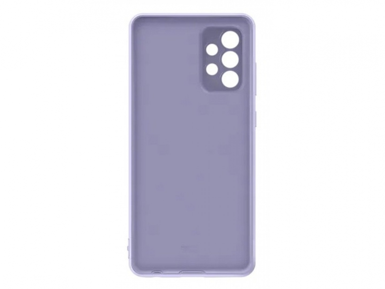 Панель Silicone Cover для Samsung Galaxy A72 EF-PA725TVEGRU Violet 4 - Фото 4