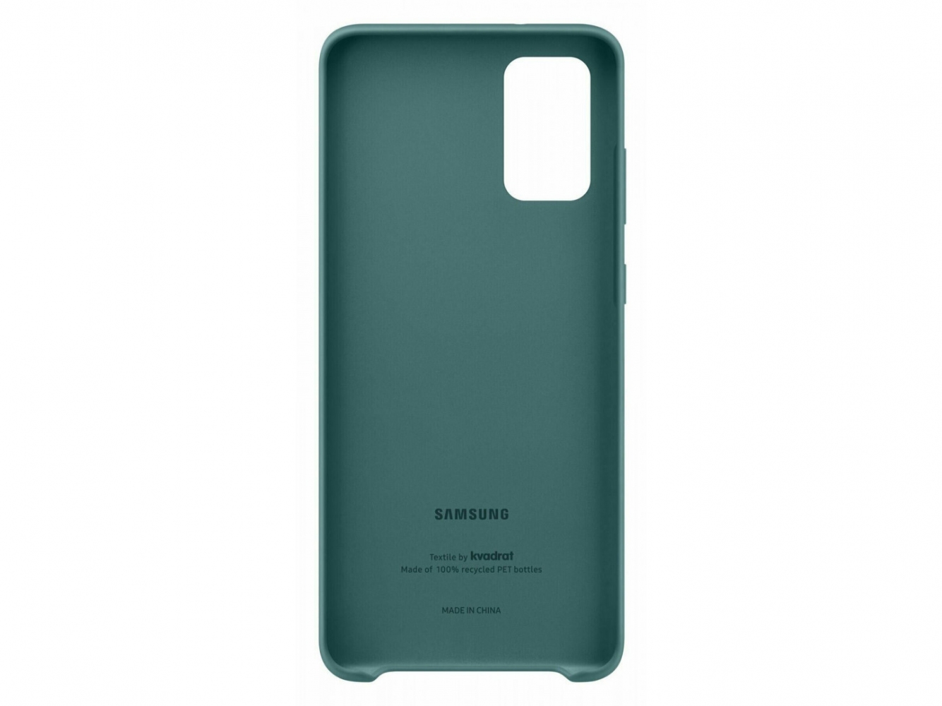Чохол Samsung Kvadrat Cover Galaxy S20 Plus (EF-XG985FGEGRU) Green 2 - Фото 2