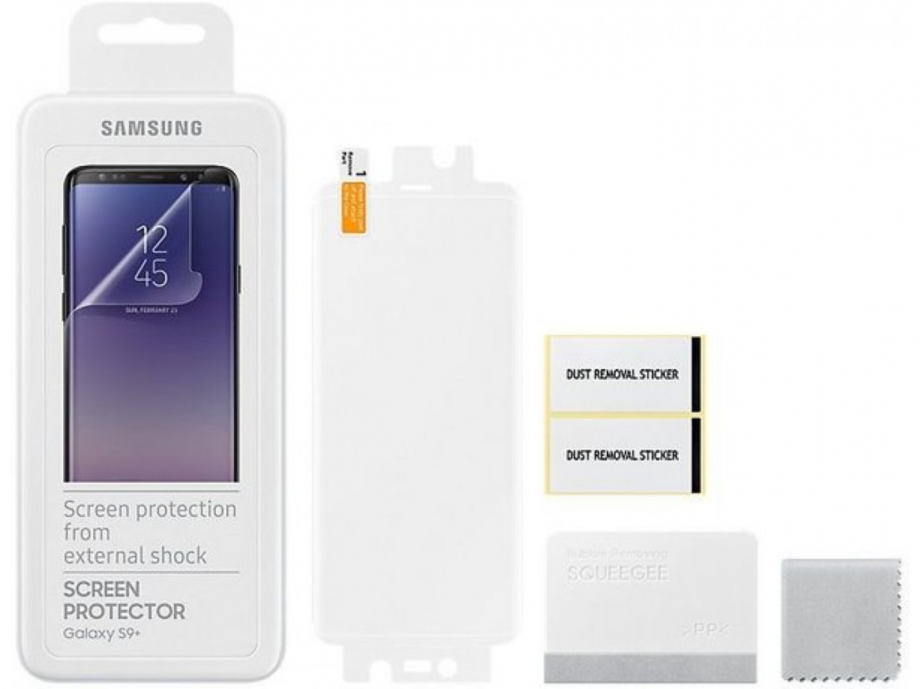 Захисна плівка Samsung для Samsung Galaxy S9+ глянцева (ET-FG965CTEGRU) 2 - Фото 2