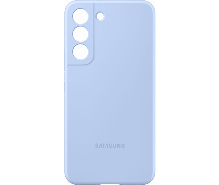 Панель Samsung Silicone Cover для Samsung Galaxy S22 (EF-PS901TLEGRU) Artic Blue 3 - Фото 3