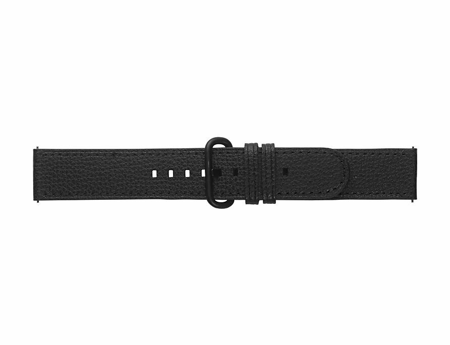 Ремешок Samsung Galaxy Watch 20 мм Essence (GP-TYR820BRBBW) Black 0 - Фото 1