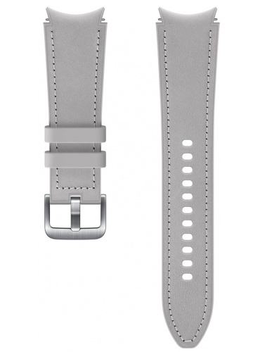 Ремешок Samsung Hybrid Band (20mm, M/L) для Samsung Galaxy Watch 4 (ET-SHR89LSEGRU) Silver 3 - Фото 3