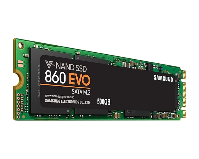 Жорсткий диск Samsung 860 Evo-Series 500GB M.2 SATA III V-NAND TLC (MZ-N6E500BW) 4 - Фото 4