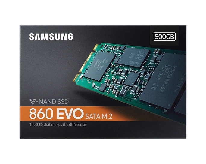 Жорсткий диск Samsung 860 Evo-Series 500GB M.2 SATA III V-NAND TLC (MZ-N6E500BW) 6 - Фото 6
