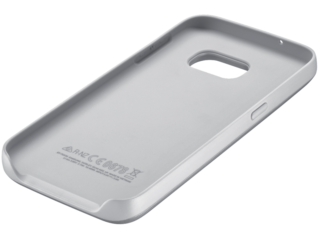 Чехол-аккумулятор Samsung Backpack Cover S7 Edge (EP-TG935BSRGRU) Silver 0 - Фото 1