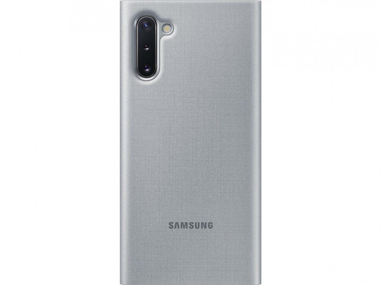Чехол Samsung LED View Cover для Samsung Galaxy Note 10 (EF-NN970PSEGRU) Silver 3 - Фото 3