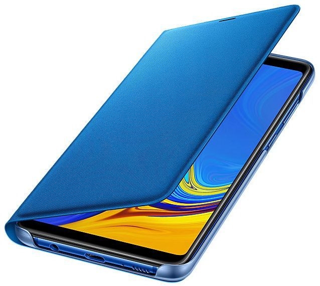 Чохол-книжка Samsung Wallet Cover для Samsung Galaxy A9 2018 (EF-WA920PLEGRU) Blue 3 - Фото 3